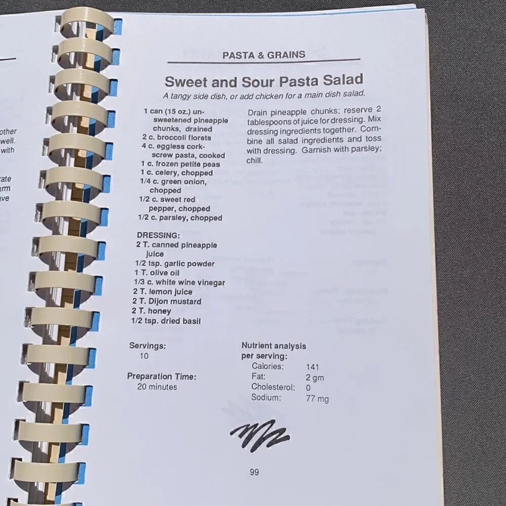 Vintage Simply Colorado 1989 Dietetic Association Recipes for Busy Active People